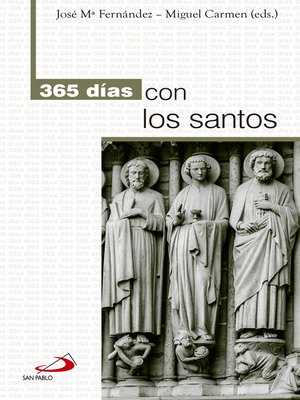 cover image of 365 días con los santos